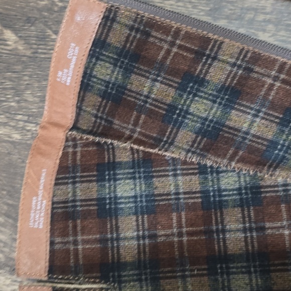 💥BORN Tall brown leather side zip Sz 6.5 flannel lined Like new! - Picture 3 of 4
